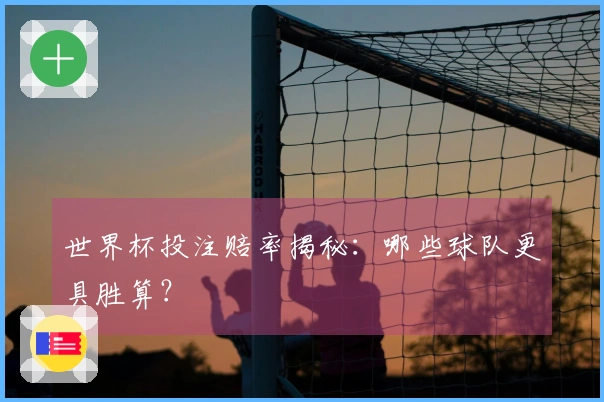 世界杯投注赔率揭秘：哪些球队更具胜算？
