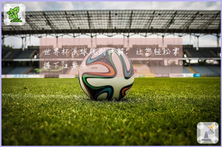 世界杯滚球规则详解：让您轻松掌握下注要点