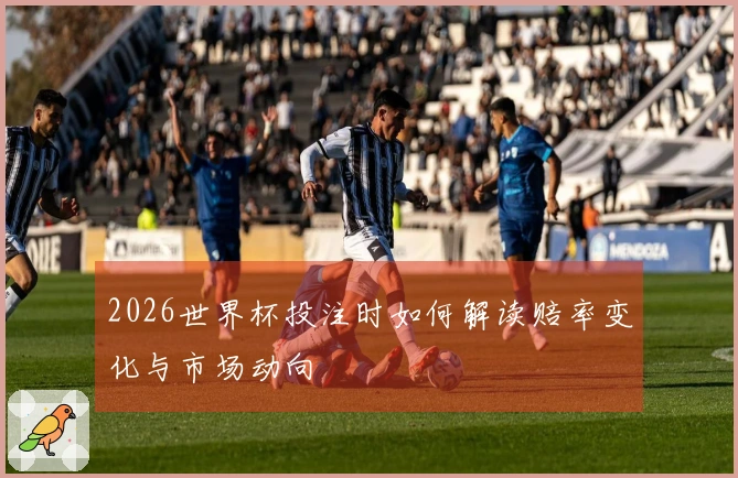 2026世界杯投注时如何解读赔率变化与市场动向